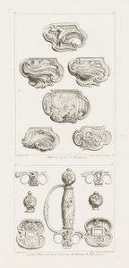 Différents dessins de tabatières, deuxième planche